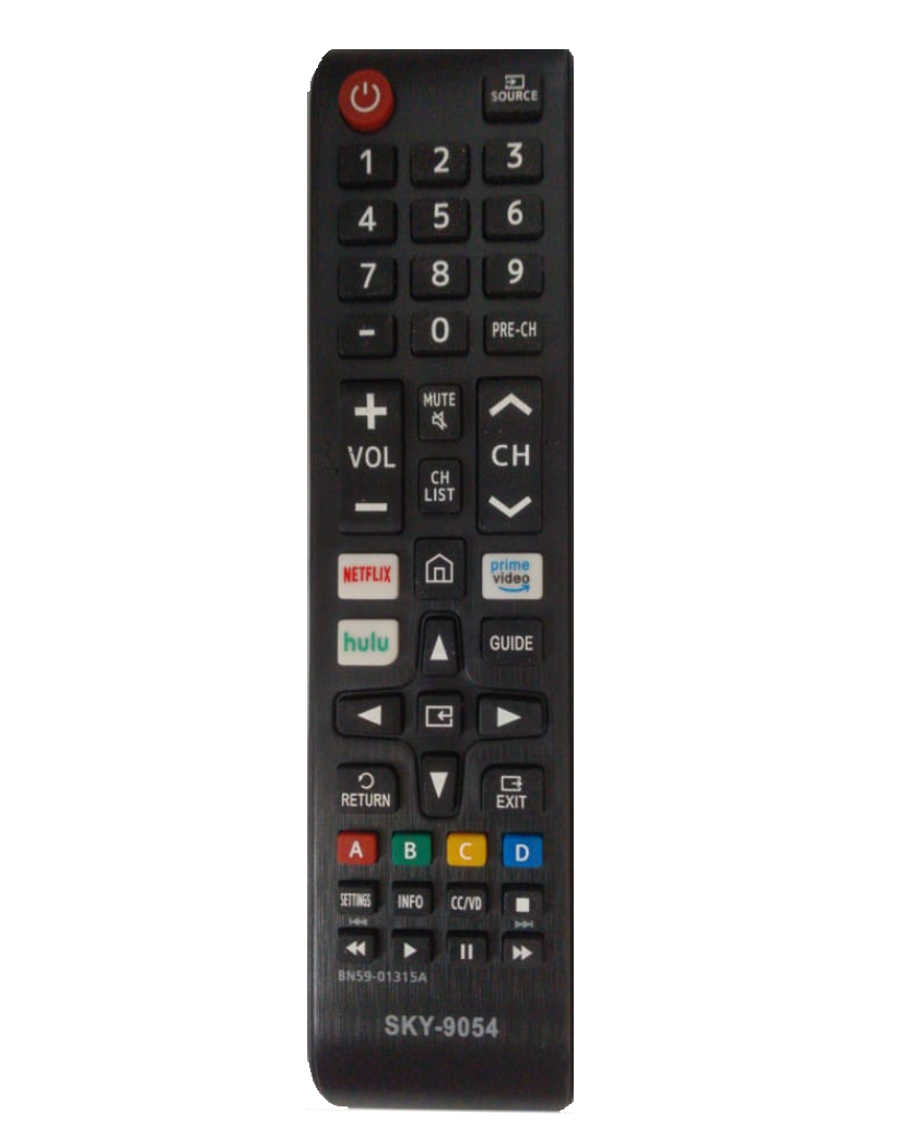  - Controle Remoto - preta - Central - unidade    Cod. CONTROLE REMOTO LG 7027